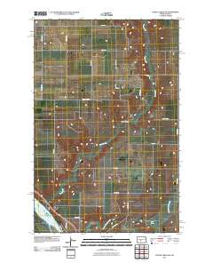 Turtle Creek SW 2011 topographic map thumbnail