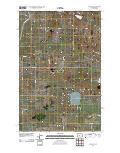 Horse Lake 2011 topographic map thumbnail