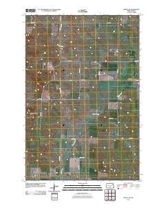 Moffit SW 2011 topographic map thumbnail