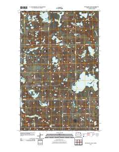 Boundary Lake 2011 topographic map thumbnail