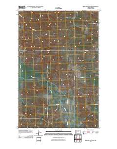 Medicine Butte SW 2011 topographic map thumbnail