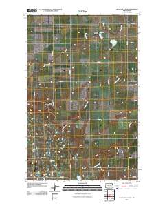Blacktail Coulee 2011 topographic map thumbnail