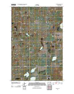 Lehr NW 2011 topographic map thumbnail