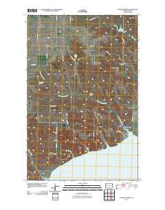 Cussicks Spring 2011 topographic map thumbnail