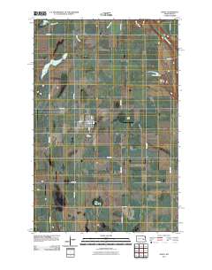 Dazey 2011 topographic map thumbnail