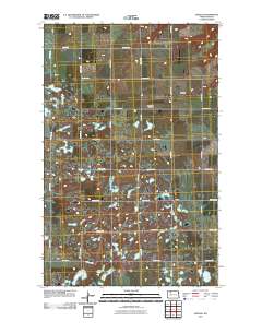 Aurelia 2011 topographic map thumbnail