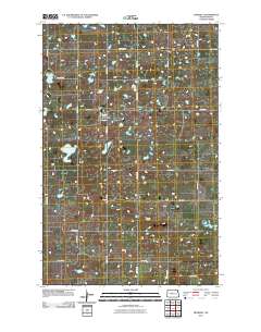Benedict 2011 topographic map thumbnail