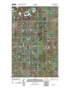 Belcourt 2011 topographic map thumbnail