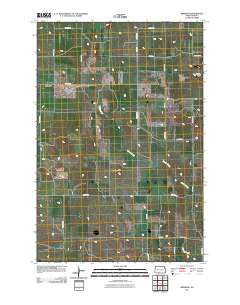 Brisbane 2011 topographic map thumbnail