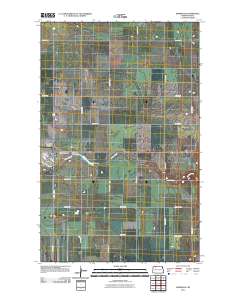 Bowbells 2011 topographic map thumbnail