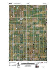 Bowdon 2011 topographic map thumbnail