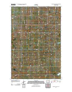 Alkaline Lake NW 2011 topographic map thumbnail