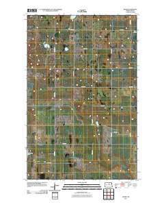 Baker 2011 topographic map thumbnail