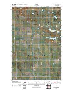Brantford NE 2011 topographic map thumbnail