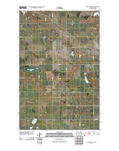 Anamoose SW 2011 topographic map thumbnail