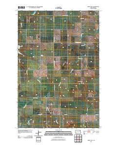 Abbey Hill 2011 topographic map thumbnail