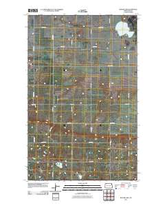 Beaver Lake 2011 topographic map thumbnail