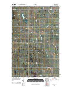 Adams SW 2011 topographic map thumbnail