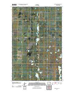 Bitter Lake 2011 topographic map thumbnail