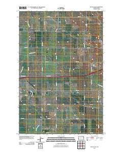 Beach East 2011 topographic map thumbnail