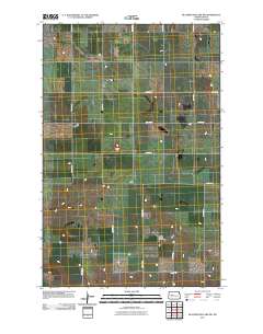 Blackwater Lake NW 2011 topographic map thumbnail