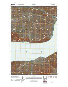 Chris Creek 2011 topographic map thumbnail