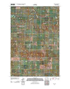 Burt 2011 topographic map thumbnail