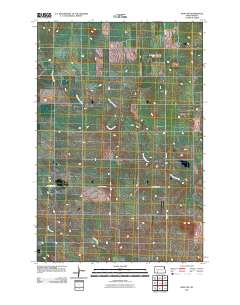 Burt NW 2011 topographic map thumbnail