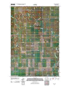 Dana 2011 topographic map thumbnail