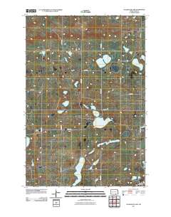 Coldwater Lake 2011 topographic map thumbnail