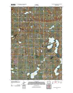 Coldwater Lake SW 2011 topographic map thumbnail