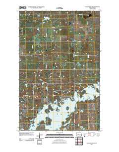 Coleharbor NW 2011 topographic map thumbnail