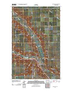 Burlington 2011 topographic map thumbnail