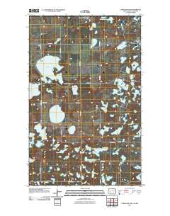 Carpenter Lake 2011 topographic map thumbnail