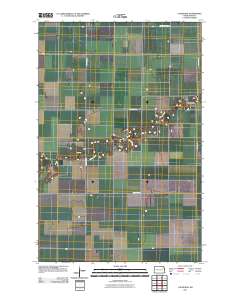 Caledonia 2011 topographic map thumbnail