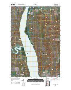 Cannon Ball 2011 topographic map thumbnail