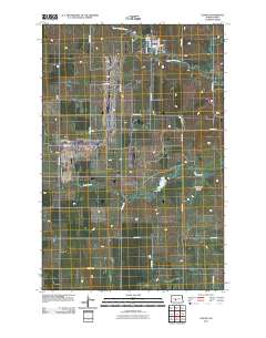 Center 2011 topographic map thumbnail