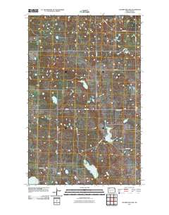 Clearwater Lake 2011 topographic map thumbnail