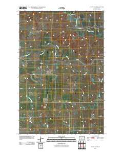 Crown Butte 2011 topographic map thumbnail
