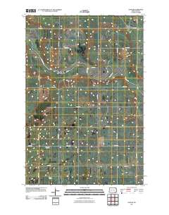 Glover 2011 topographic map thumbnail