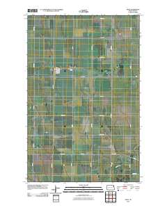 Gilby 2011 topographic map thumbnail