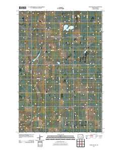 Eckelson SW 2011 topographic map thumbnail