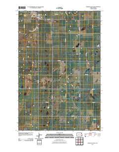 Enderlin South 2011 topographic map thumbnail