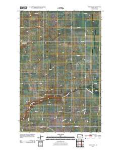 Fordville SE 2011 topographic map thumbnail