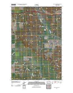 Glen Ullin SW 2011 topographic map thumbnail