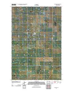 Glenfield 2011 topographic map thumbnail