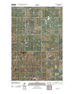 Gackle NE 2011 topographic map thumbnail