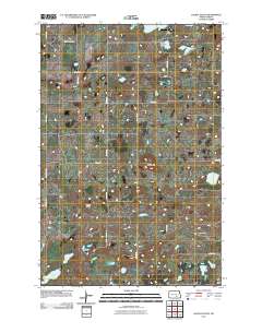 Gackle South 2011 topographic map thumbnail
