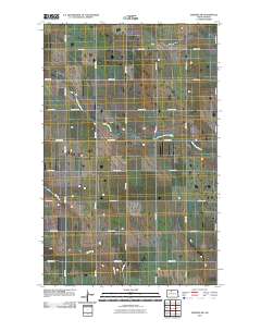 Deering NW 2011 topographic map thumbnail