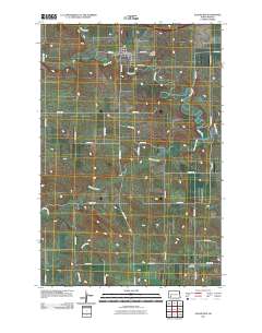 Gladstone 2011 topographic map thumbnail